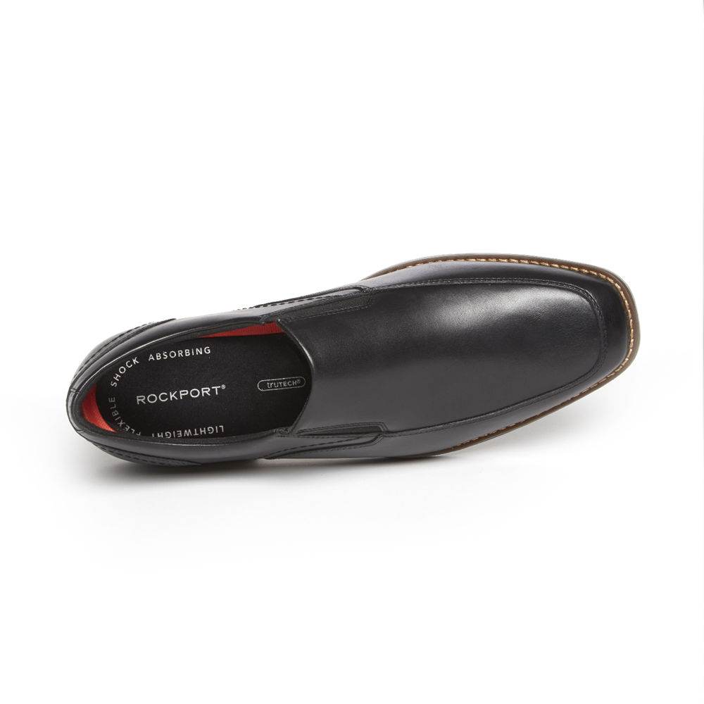 Rockport Singapore Mens Slip-On - Slayter Bike Shoe Black - CJ4932061